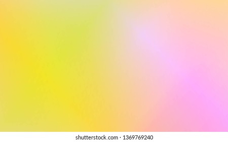 Abstract Background With Smooth Gradient Color. For Bright Website Banner, Invitation Card, Scree Wallpaper. Vector Illustration