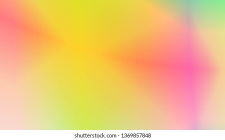 Abstract Background With Smooth Gradient Color. For Bright Website Banner, Invitation Card, Scree Wallpaper. Vector Illustration