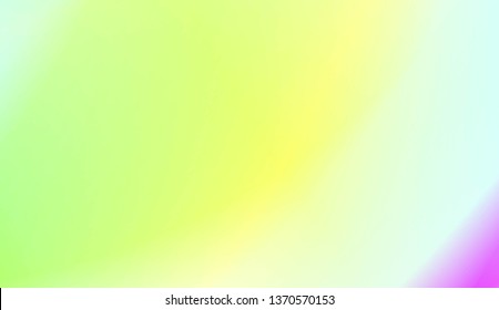 Abstract Background With Smooth Gradient Color. For Bright Website Banner, Invitation Card, Scree Wallpaper. Vector Illustration
