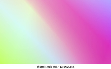 Abstract Background With Smooth Gradient Color. For Brochure, Banner, Wallpaper, Mobile Screen. Vector Illustration