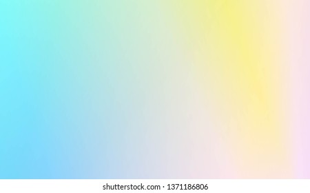 Abstract Background With Smooth Gradient Color. For Bright Website Banner, Invitation Card, Scree Wallpaper. Vector Illustration