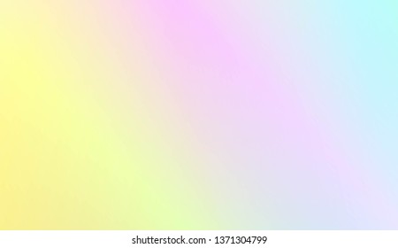 Abstract Background With Smooth Gradient Color. For Cover Page, Poster, Banner Of Websites. Vector Illustration