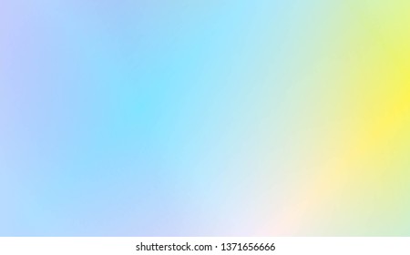 Abstract Background With Smooth Gradient Color. For Brochure, Banner, Wallpaper, Mobile Screen. Vector Illustration