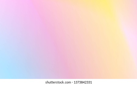 Abstract Background With Smooth Gradient Color. For Brochure, Banner, Wallpaper, Mobile Screen. Vector Illustration