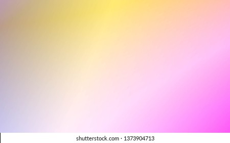 Abstract Background With Smooth Gradient Color. For Bright Website Banner, Invitation Card, Scree Wallpaper. Vector Illustration