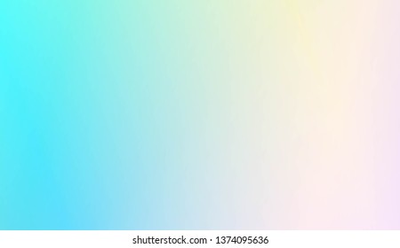 Abstract Background With Smooth Gradient Color. For Brochure, Banner, Wallpaper, Mobile Screen. Vector Illustration