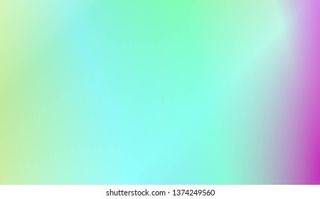 Abstract Background With Smooth Gradient Color. For Brochure, Banner, Wallpaper, Mobile Screen. Vector Illustration