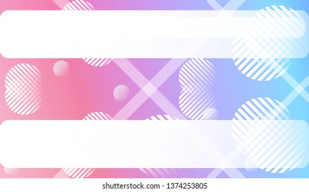 Abstract Background With Smooth Gradient Color. For Your Bright Website Pattern, Banner Header. Vector Illustration