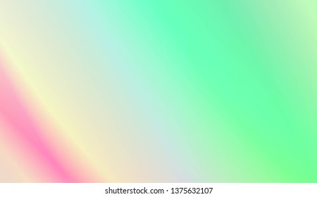 Abstract Background With Smooth Gradient Color. For Bright Website Banner, Invitation Card, Scree Wallpaper. Vector Illustration