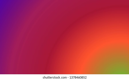 Abstract Background With Smooth Gradient Color. For Your Bright Website Pattern, Banner Header. Vector Illustration.