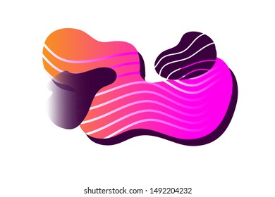 abstract background with smooth gradient color