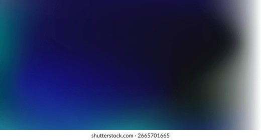 Abstract background with a smooth gradient. Dark blue and light blue colors blend, creating a soft, flowing texture. Blue background. Gradient aesthetic. Blue background with copy space.