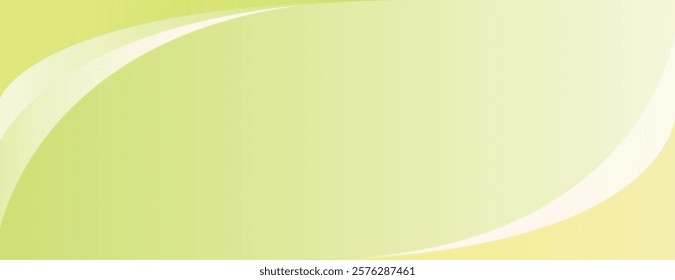 Abstract background with a smooth gradient of light green. The background features a soft, flowing texture in green tones. Minimal abstract gradient curve vector background