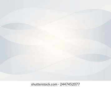 abstract background with smooth light lines in grey and white colors.