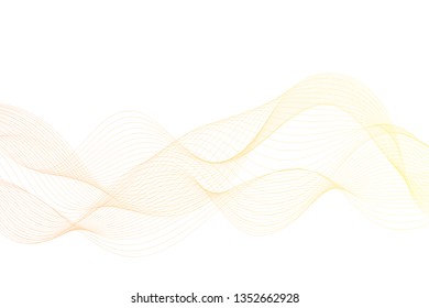 Abstract background with smooth lines