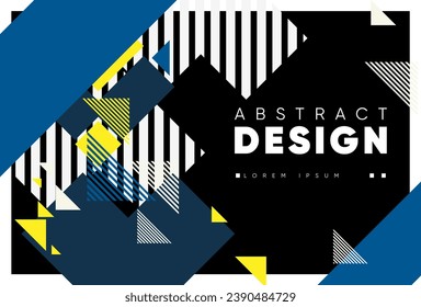 Abstract background with smooth lines