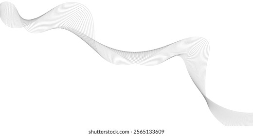 Abstract background with smooth lines.