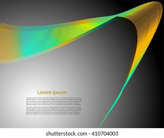 Abstract background with smooth lines