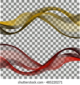 Abstract background with smooth lines