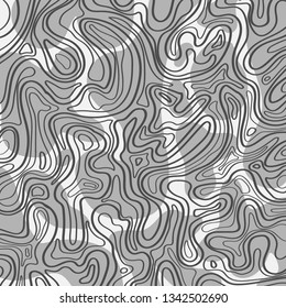 abstract background of smooth lines and spots vector