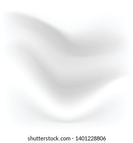 Abstract background smooth liquid flow on white background. Vector illustration design.