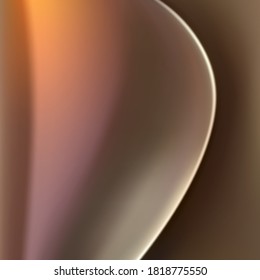 Fondo abstracto con líneas onduladas suaves. Ilustración vectorial.