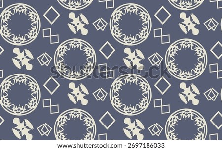 Abstract background with smoothly changed unusual elements and geometric shapes.