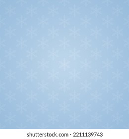abstract background snow symbol on blue seamless