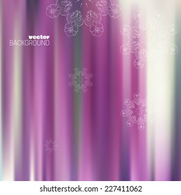 Abstract background with snowflakes. Multicolor vibrant background. Christmas background for congratulations.