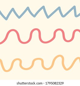 Abstract background for social media platform, stories, banner with abstract  zigzag line shapes  . Visual design for your social networks, personal blog, shop.