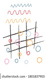Abstrakter Hintergrund für Social-Media-Plattform, Geschichten, Banner mit abstrakten Formen . Visuelles Design für Ihre sozialen Netzwerke, persönlicher Blog, Shop. Coole Hintergründe.  Flache abstrakte Design-Karte.