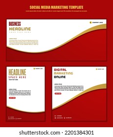 Abstract Background Social media post modern design, for business digital marketing online, banner and poster template
