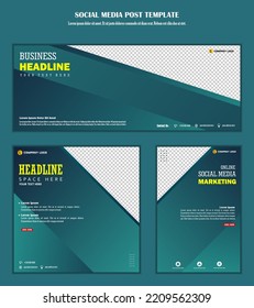 Abstract Background Social media post modern design, for business digital marketing online, banner and poster template