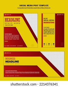 Abstract Background Social media post modern design, for business digital marketing online, banner and poster