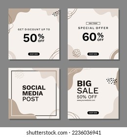 abstract background for social media post template