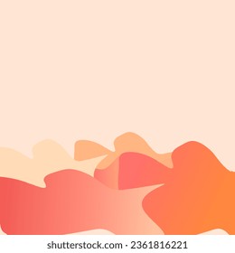 Abstract background social media post template.