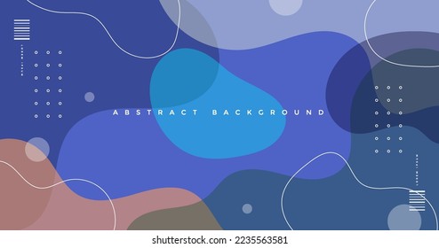 Abstract background in soft, blue color
