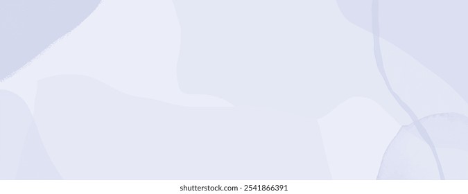 Fondo Abstractas con tonos azules suaves. El fondo presenta Formas suaves y fluidas. El color azul claro domina el fondo. Vector de fondo mínimo de forma gráfica Abstractas