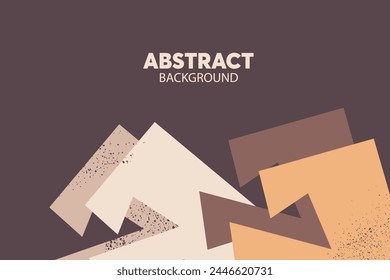 Fondo Abstractas con color suave y efecto grunge. fondo de diseño simple. Ilustración vectorial.