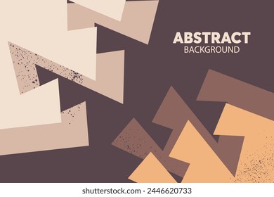 Fondo Abstractas con color suave y efecto grunge. fondo de diseño simple. Ilustración vectorial.