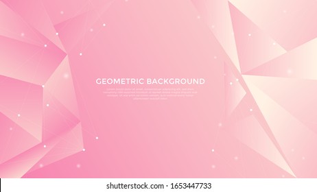 Abstract background with soft color with white line and light dot. vector, Eps10