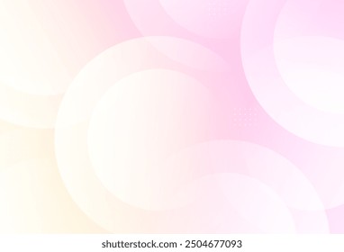 abstract background. .soft color.pink and yellow gradations.circle effect style.geometric.eps 10