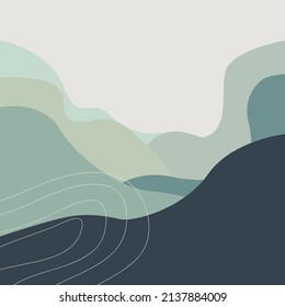
Abstract background with soft colors and hand drawn.