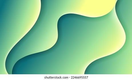 Abstract background soft gradient color and dynamic shadow on background .Vector background for wallpaper,banner. Eps 10