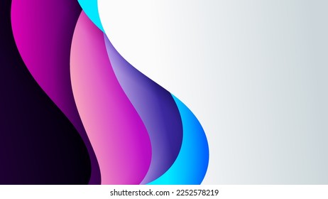 Resumen de fondo color gradiente suave y sombra dinámica en el fondo .Vector fondo para fondo de fondo de pantalla,banner. Eps 10