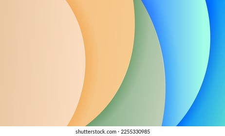 Abstract background soft gradient color and dynamic shadow on background .Vector background for wallpaper,banner. Eps 10