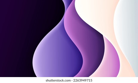 Abstrakter Hintergrund, weiche Farbverlauf-Farbe und dynamischer Schatten auf Hintergrund .Vektorhintergrund für Tapete,Banner. EPS10