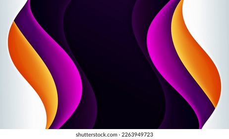 Abstract background soft gradient color and dynamic shadow on background .Vector background for wallpaper,banner. Eps 10