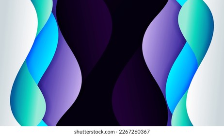 Abstract background soft gradient color and dynamic shadow on background .Vector background for wallpaper,banner. Eps 10