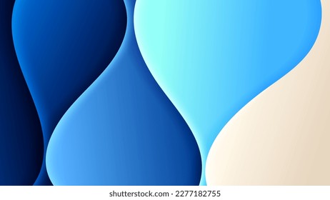 Abstract background soft gradient color and dynamic shadow on background. Eps 10